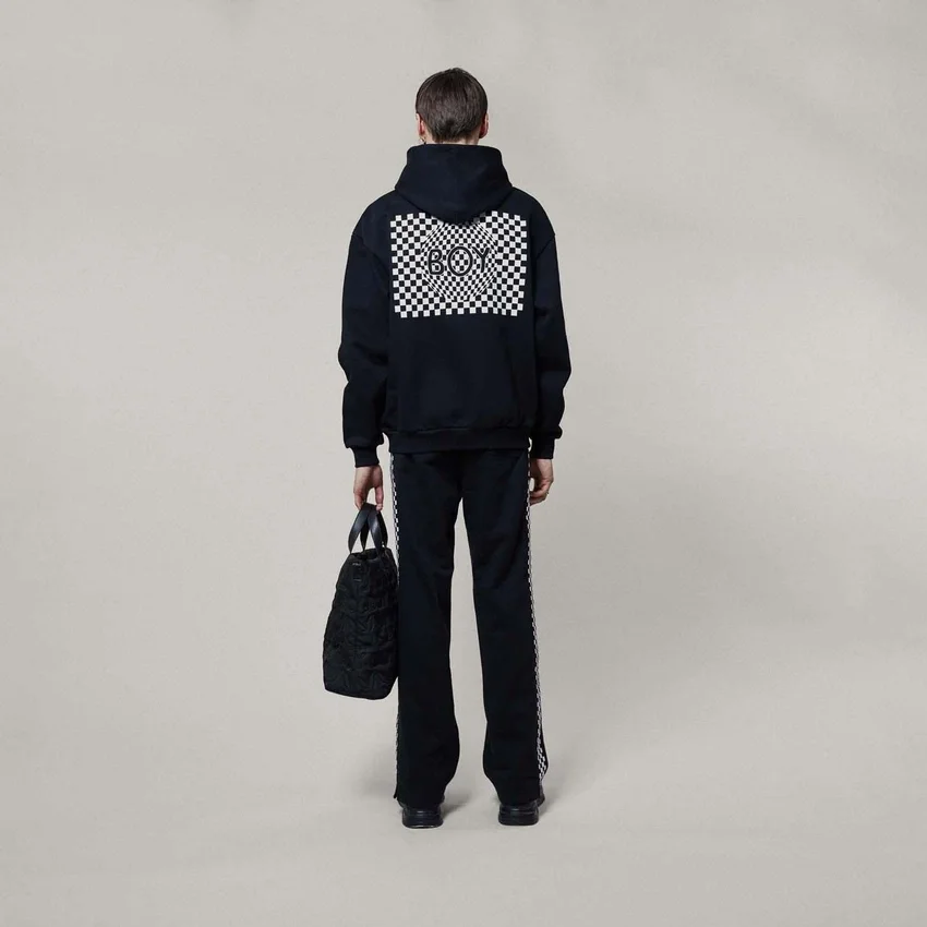 Playboy x BOY Checkerboard Vortex Hoodie