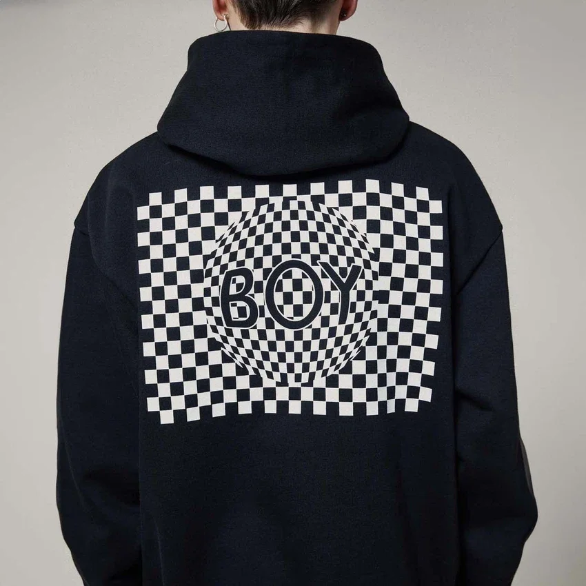 Playboy x BOY Checkerboard Vortex Hoodie