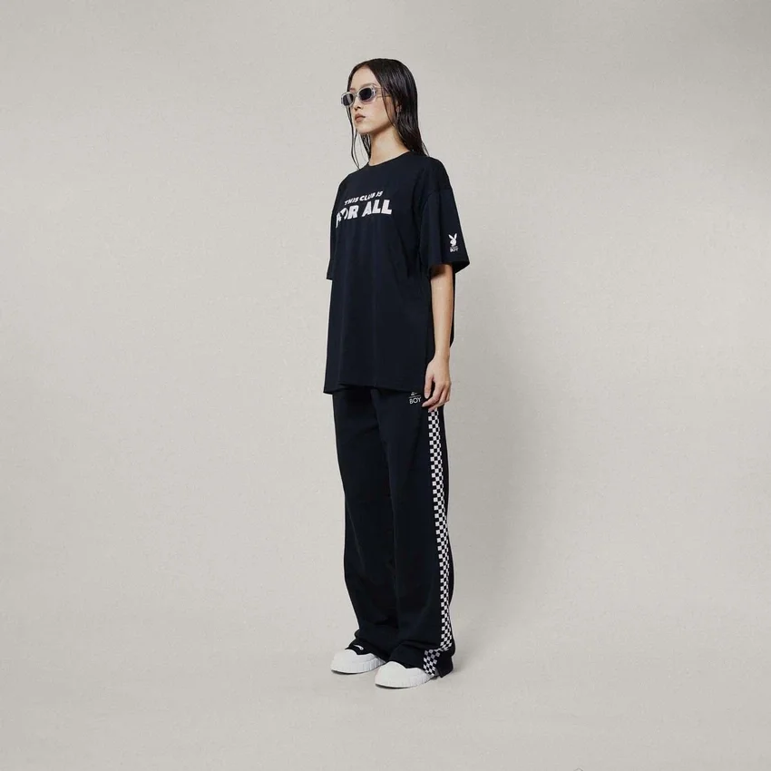 Playboy x BOY Checkerboard Vortex Jogginghose
