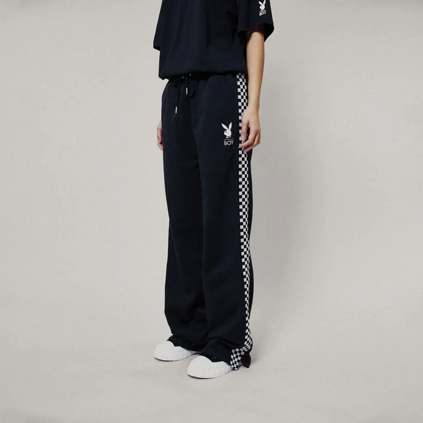Playboy x BOY Checkerboard Vortex Jogginghose