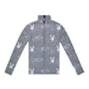 Playboy x BOY Checkerboard Vortex Mesh-Oberteil