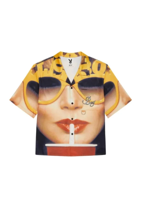 Playboy x BOY Cover Resort-Hemd