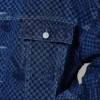Playboy x BOY Denim-Jacke mit Schachbrettmuster