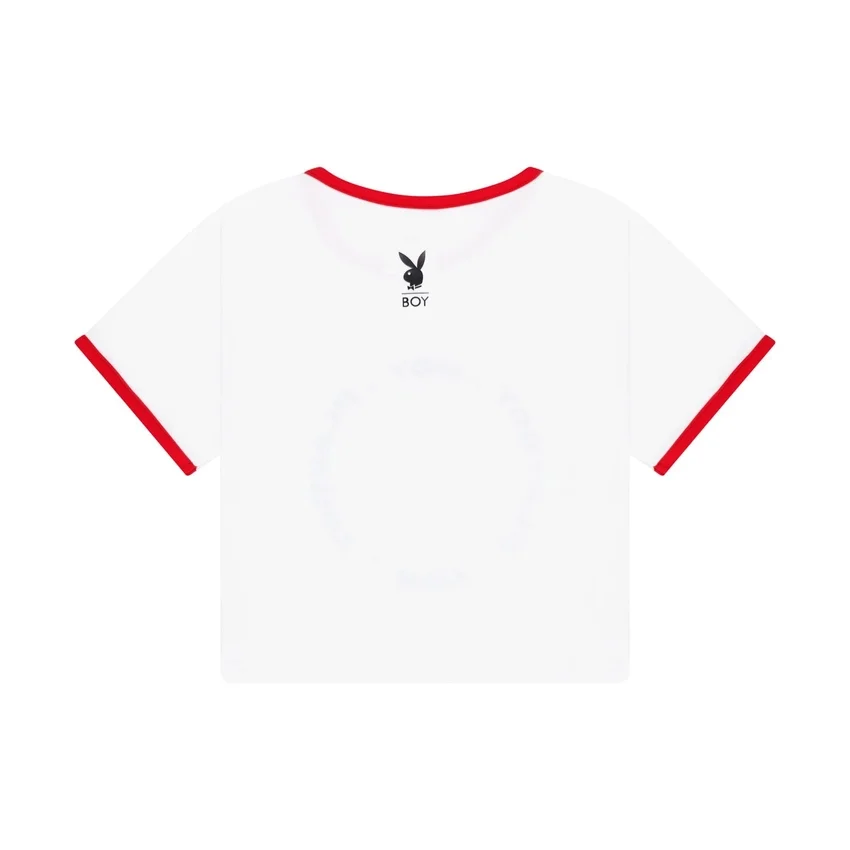 Playboy x BOY Double Cherry Ringer T-Shirt
