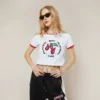Playboy x BOY Double Cherry Ringer T-Shirt