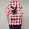 Playboy x BOY Gingham Bunny Resort-Hemd