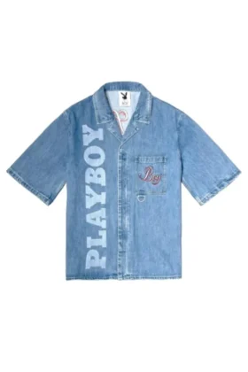 Playboy x BOY Jumbo Bunny Jeanshemd