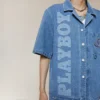Playboy x BOY Jumbo Bunny Jeanshemd