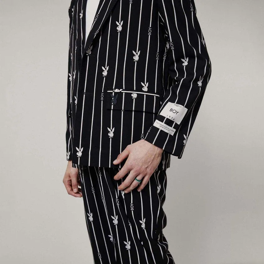 Playboy x BOY Nadelstreifen-Blazer