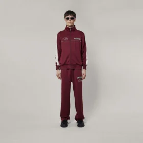 Playboy x BOY Nylon-Jogginghose mit weitem Bein