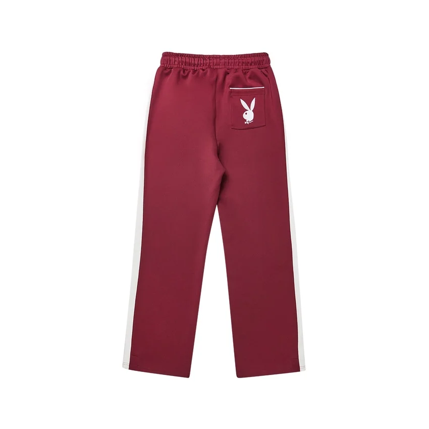 Playboy x BOY Nylon-Jogginghose mit weitem Bein