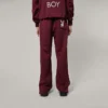 Playboy x BOY Nylon-Jogginghose mit weitem Bein