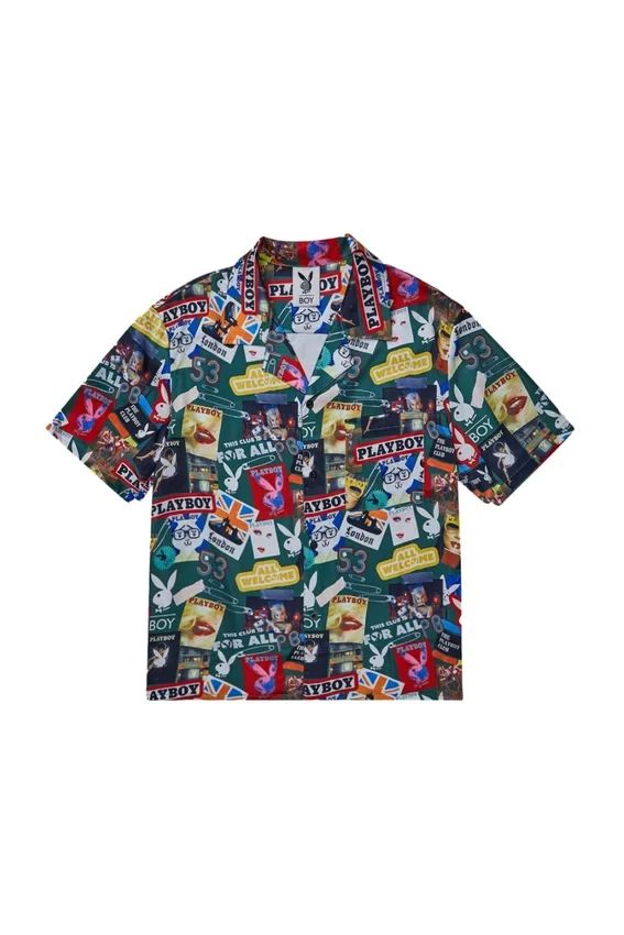 Playboy x BOY Scrapbook Resort-Hemd