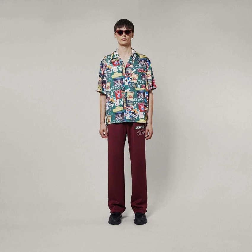 Playboy x BOY Scrapbook Resort-Hemd