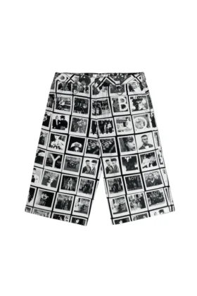 Polaroid Memories Denim Shorts