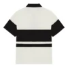 Rugby-Oberteil mit kurzen Ärmeln und Used-Look-Streifen