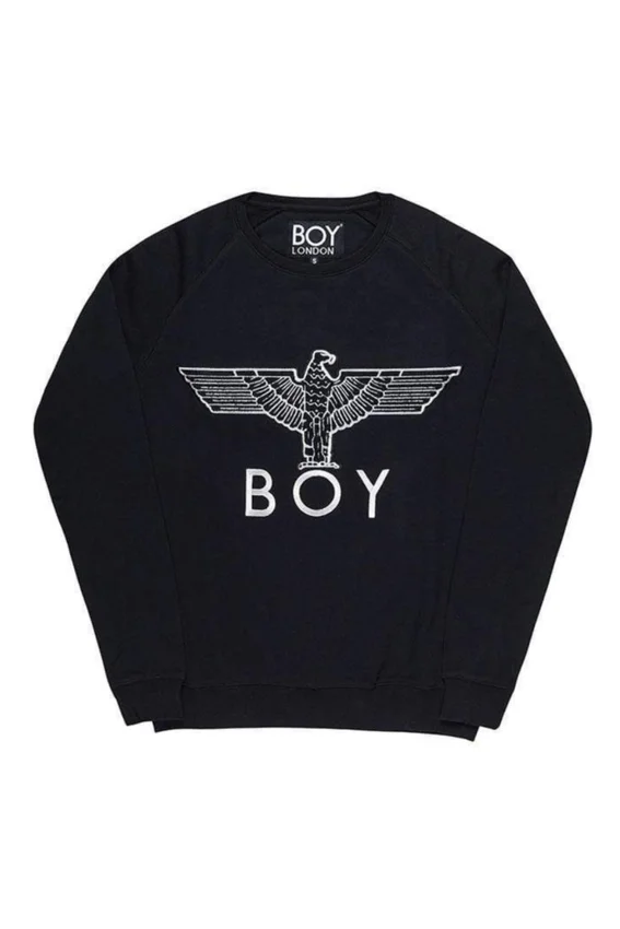 Sweatshirt mit „BOY Eagle“-Applikation