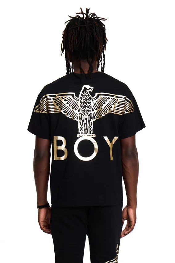 T-Shirt mit „BOY Eagle“-Rückenprint